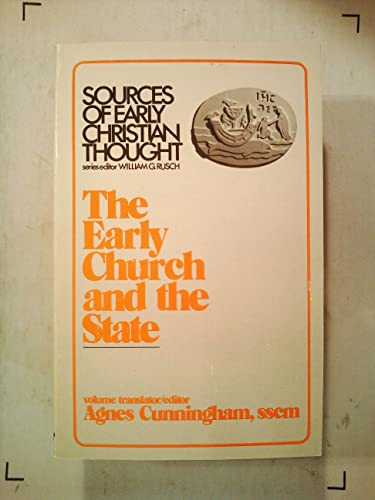 The Early Church and the state (Sources of Early Christian thought) (9780800614133) by [???]