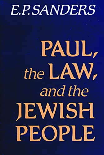 Beispielbild fr Paul, the Law, and the Jewish People zum Verkauf von Greenway