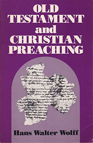 Imagen de archivo de Old Testament and Christian preaching a la venta por Book Catch & Release