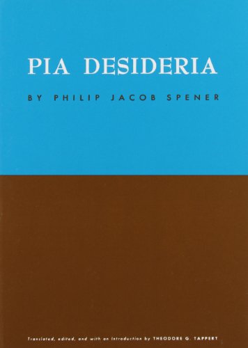 9780800619534: Pia Desideria