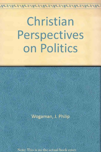 Stock image for Christian Perspectives on Politics for sale by Wonder Book