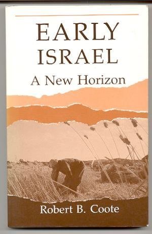 Stock image for Early Israel, a new horizon for sale by N. Fagin Books
