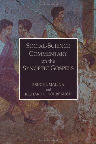 Stock image for Social Science Commentary on the Synoptic Gospels for sale by HPB Inc.