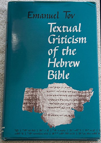 Beispielbild fr Textual Criticism of the Hebrew Bible zum Verkauf von HPB-Red