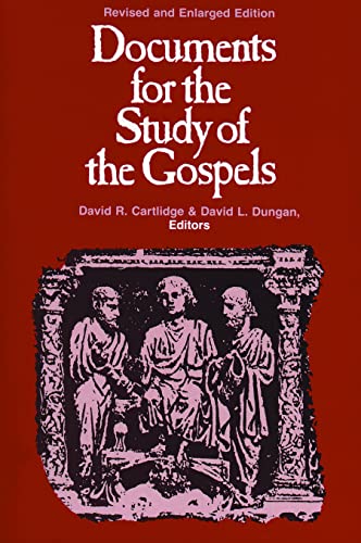 Beispielbild fr Documents for the Study of the Gospels zum Verkauf von Better World Books