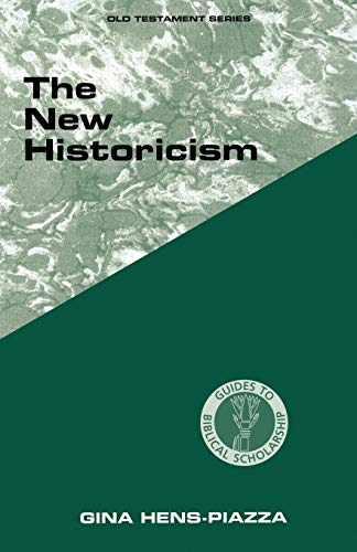 9780800629892: New Historicism: Guides to Biblical Scholarship (Guides to Biblical Scholarship Old Testament)