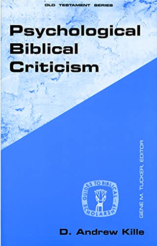 Beispielbild fr Psychological Biblical Criticism zum Verkauf von Better World Books