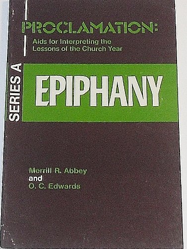 Stock image for Proclamation: Epiphany (Series A: Aids for Interpreting the Lessons of the Church Year) for sale by Faith In Print