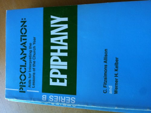 Beispielbild fr Epiphany: Series B zum Verkauf von 2Vbooks