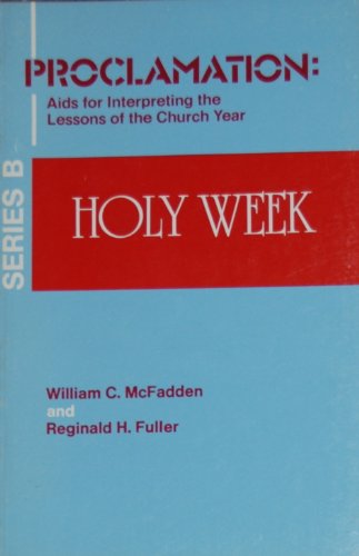 Beispielbild fr Holy Week zum Verkauf von BookHolders