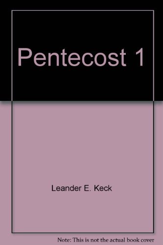 Stock image for Pentecost 1 (Proclamation 2, AIDS for Interpreting the Lessons of the Chu) for sale by Wonder Book