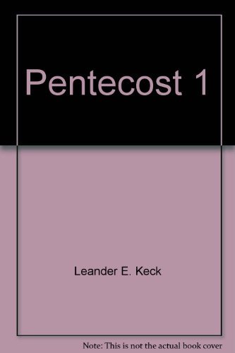 9780800640897: Pentecost 1 (Proclamation 2, AIDS for Interpreting the Lessons of the Chu)