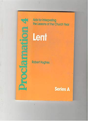 Stock image for Proclamation 4: Holy Week (Aids for Interpreting the Lessons of the Church Year) Series A for sale by Faith In Print