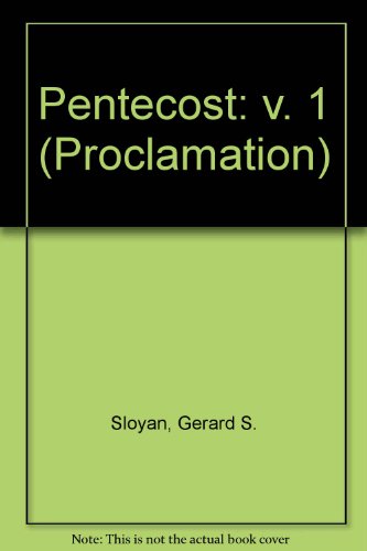 Stock image for Proclamation 5: Interpreting the Lessons of the Church Year, Series B - Pentecost 1 for sale by Faith In Print