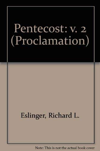 Beispielbild fr Proclamation Six, Pentecost Two Series B : Interpreting the Lessons of the Church Year zum Verkauf von Better World Books
