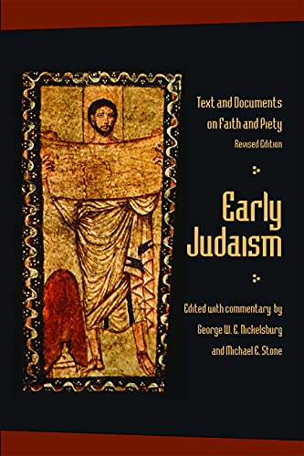 Imagen de archivo de Early Judaism: Text and Documents on Faith and Piety a la venta por WorldofBooks