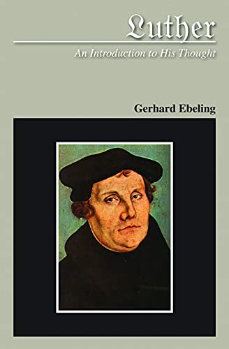 Beispielbild fr Luther: An Introduction to His Thought zum Verkauf von GoldBooks