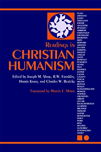 Beispielbild fr Readings in Christian Humanism zum Verkauf von Pella Books