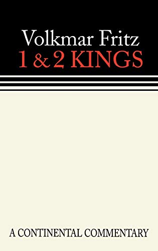 Kings 1 2 Continental Commenta: Continental Commentaries