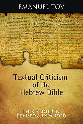 Beispielbild fr Textual Criticism of the Hebrew Bible (English and Hebrew Edition) zum Verkauf von SecondSale