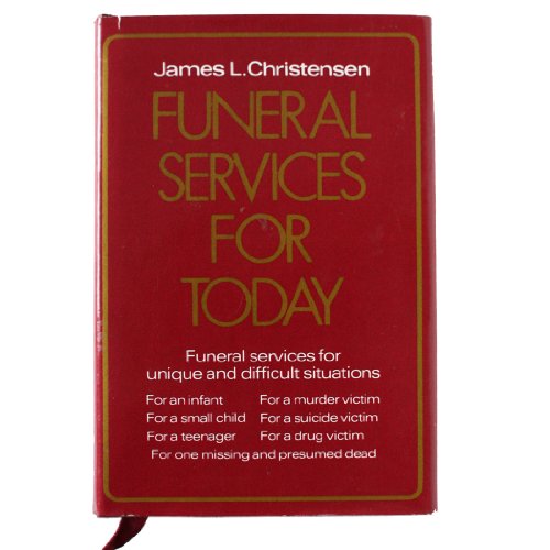Beispielbild fr Funeral Services for Today zum Verkauf von Better World Books