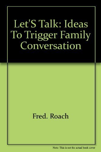 Beispielbild fr Let's talk: Ideas to trigger family conversation zum Verkauf von Wonder Book