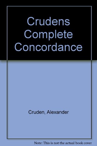 9780800709167: Crudens Complete Concordance
