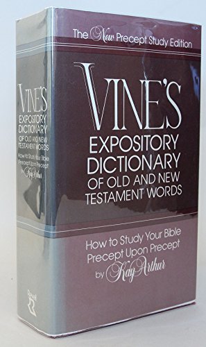 Stock image for Vine's Expository Dictionary of Old and New Testament Words for sale by HPB-Diamond