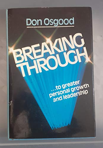 Stock image for Breaking through for sale by Polly's Books