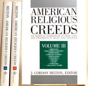 Stock image for American Religious Creeds for sale by Better World Books