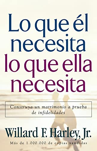 Imagen de archivo de Lo Que El Necesita, Lo Que Ella Necesita/ His Needs, Her Needs: Construye un matrimonio a prueba de infidelidades/ Building an Affair-Proof Marriage (Spanish Edition) a la venta por HPB Inc.