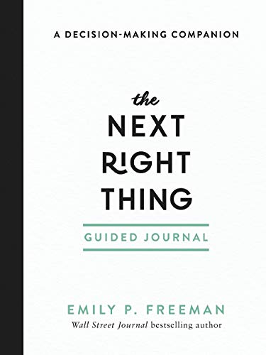 Beispielbild fr The Next Right Thing Guided Journal: A Decision-Making Companion zum Verkauf von BooksRun