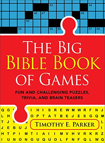 Imagen de archivo de The Big Bible Book of Games: Fun and Challenging Puzzles, Trivia, and Brain Teasers (Hundreds of Games Including Word Searches, Scrambles, Sudoku, Mazes, & More) a la venta por Dream Books Co.