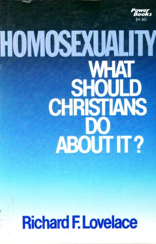 Beispielbild fr Homosexuality: What Should Christians Do about It (Power Books) zum Verkauf von SecondSale