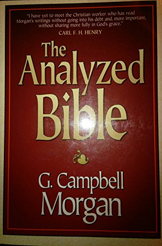 Stock image for The Analyzed Bible for sale by Windows Booksellers