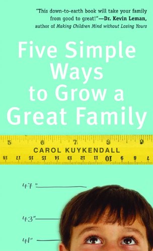 Beispielbild fr Five Simple Ways to Grow a Great Family zum Verkauf von Wonder Book