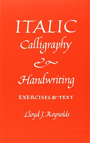 9780800842840: Italic Calligraphy and Handwriting Exercises and Text