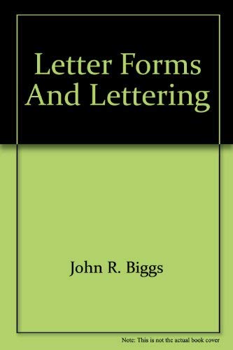 9780800847241: Letter Forms and Lettering