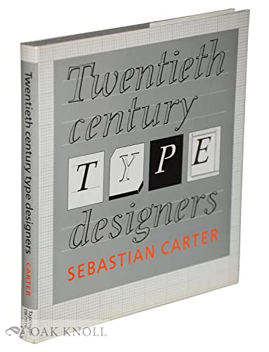 Stock image for Twentieth Century Type Designers for sale by Ergodebooks