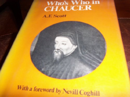 Beispielbild fr Who's Who in Chaucer zum Verkauf von Better World Books