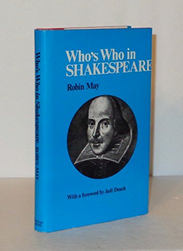 Beispielbild fr Who's who in Shakespeare zum Verkauf von HPB-Diamond