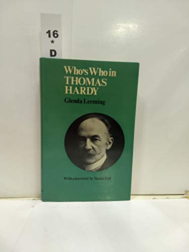 Beispielbild fr Who's Who in Thomas Hardy zum Verkauf von Katsumi-san Co.