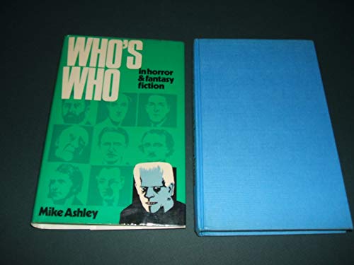 Imagen de archivo de Who's Who in Horror and Fantasy Fiction a la venta por Bingo Used Books
