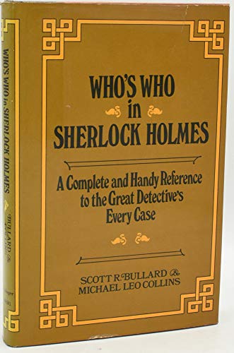 9780800882815: Who's who in Sherlock Holmes