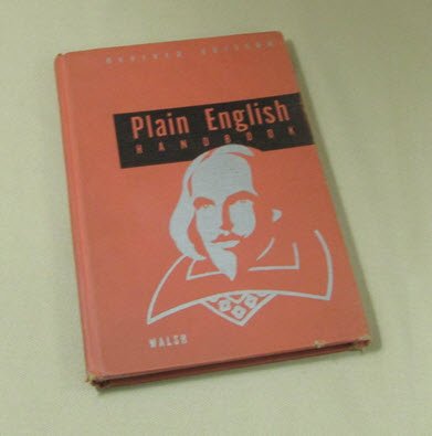 Stock image for Plain English handbook: A complete guide to good English for sale by HPB-Red