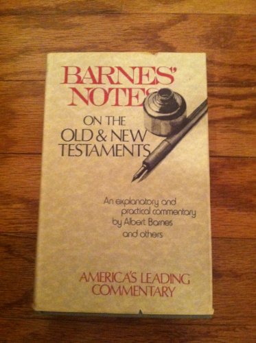 Beispielbild fr Barnes Notes Proverbs to Ezekial zum Verkauf von Better World Books