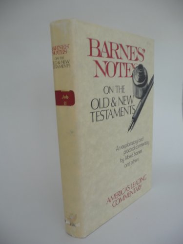 Beispielbild fr Barnes Notes on the Old & New Testaments - Job Volume I zum Verkauf von Better World Books