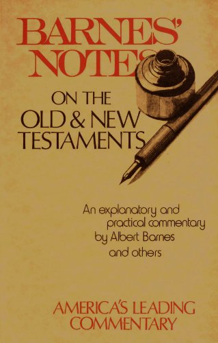 9780801005381: Barnes Notes on the Old & New Testaments - Isaiah Volume I