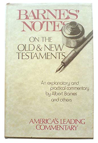 Beispielbild fr Notes on the New Testament explanatory and practical: Matthew and Mark (Barnes on the New Testament) zum Verkauf von Better World Books