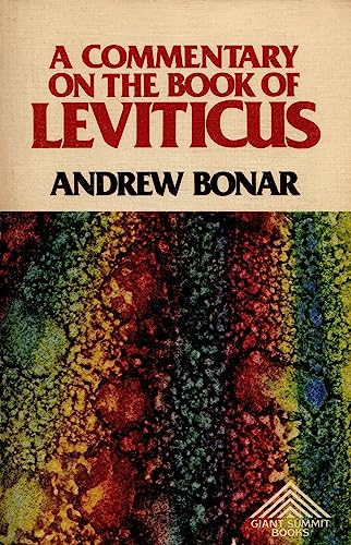 Stock image for A commentary on the Book of Leviticus (Giant Summit books) for sale by HPB-Ruby